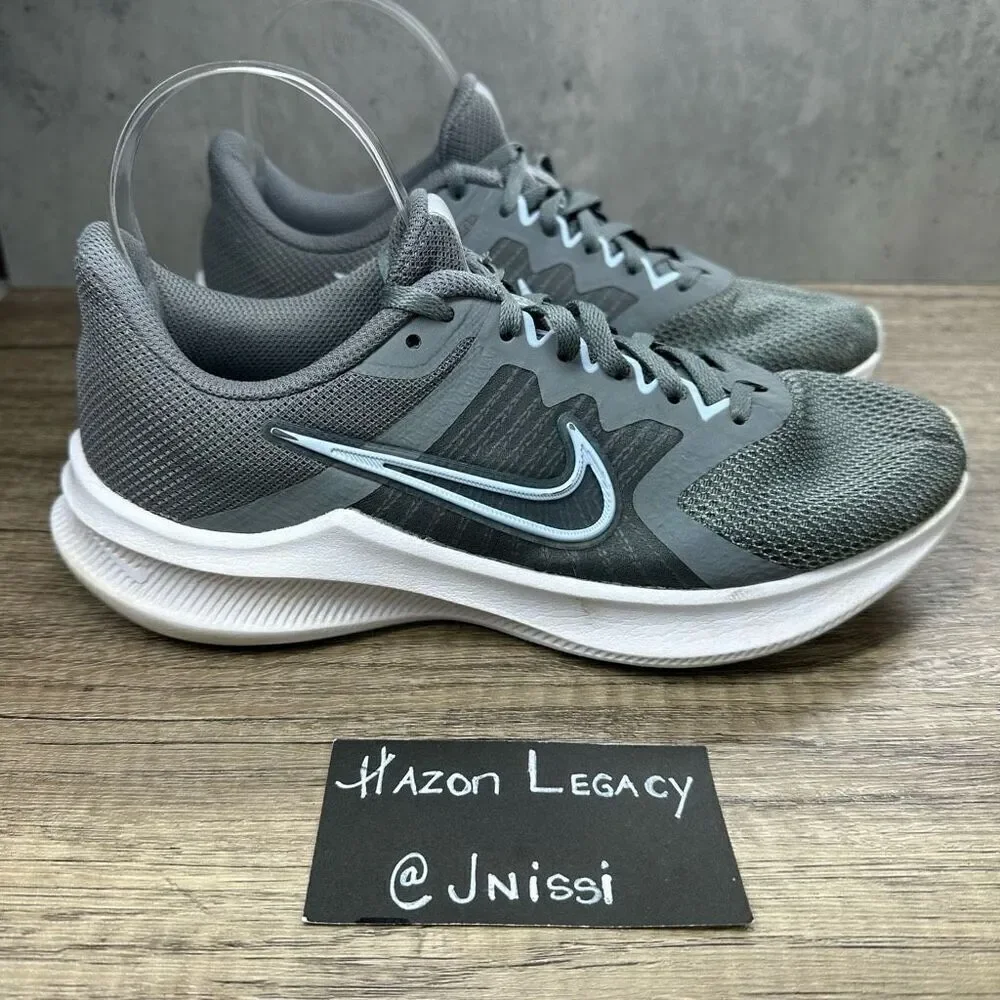 Nike~Women's~Downshifter 11~CW3413-001 Gray‎ Running Shoes~Size 8.5